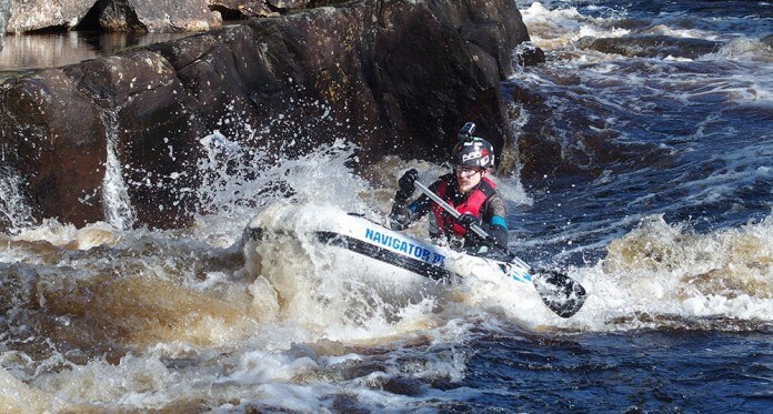 Rafting i Sydsverige