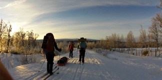 På skivandring i de norske fjelde