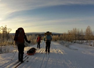 På skivandring i de norske fjelde