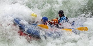 River rafting i det sydlige Norge